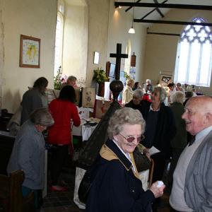 Janet Norman-Philips A Packed Church Flower And Arts Show June 2011