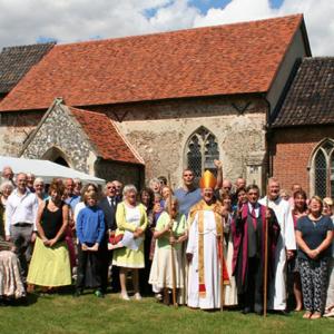 Janet Norman-Philips Bishop's Visit To St Andrews 2016