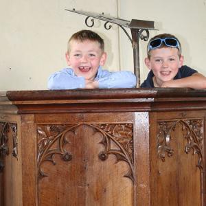 Young Abbotts in the church 2016