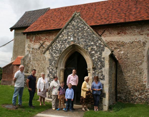 Dr Dan at St Andrews church