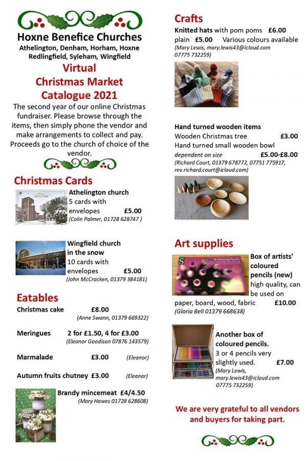 Christmas catalogue 1st 2021
